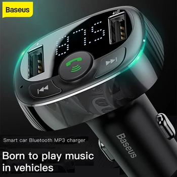 Baseus 急速充電 3.0 デュアル usb ポート車の充電器 5V3A QC3.0 ターボ急速充電 usb 充電器 iphone サムスン xiaomi 電話