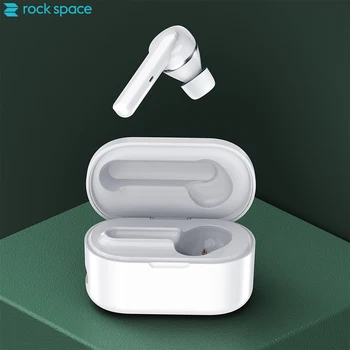 

ROCKSPACE In Earphone TWS Fingerprint Touch Bluetooth 5.0 Wireless Noise Cancelling Gaming Headset Mini Earbuds With Mic