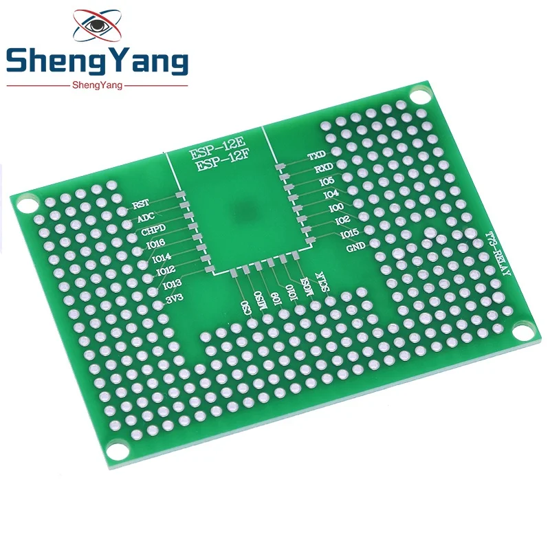 5x7CM Double Side Prototype PCB Board Breadboard Protoshield For Arduino Relay ESP8266 WIFI ESP-12F ESP-12E ESP32 ESP32S pcb board