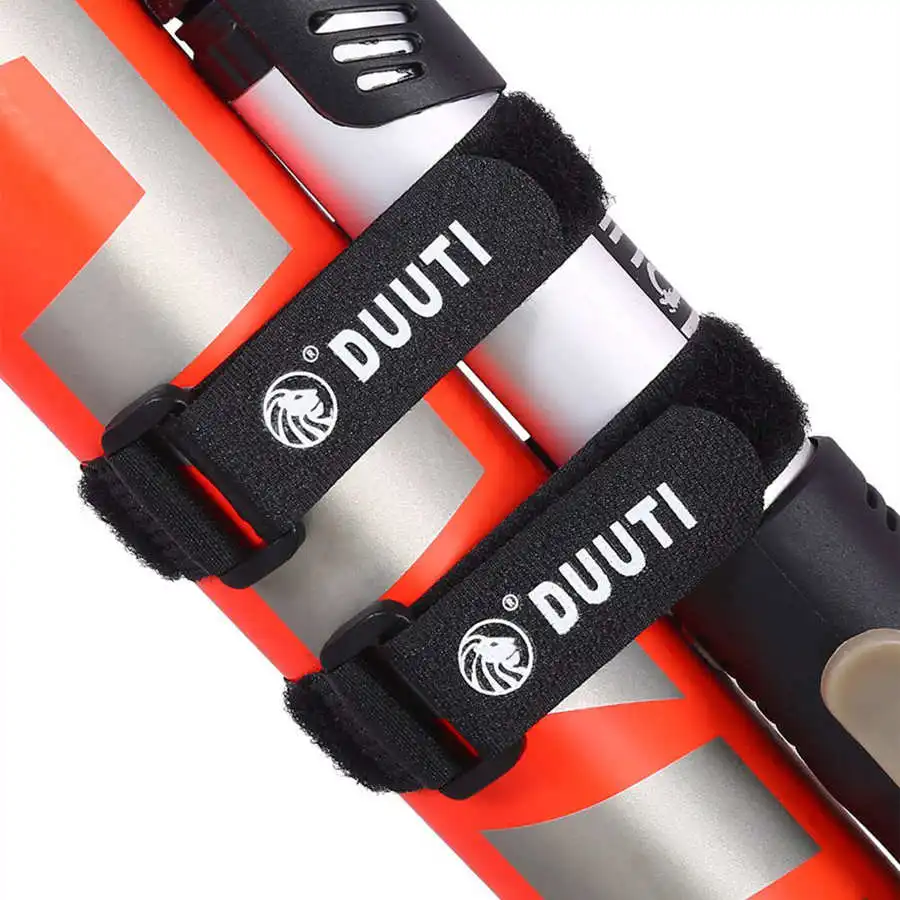 Bicycle Strap 5Pcs Bike Tie Fixed Fishing Rod Holder Suspenders Hook Loop Ties