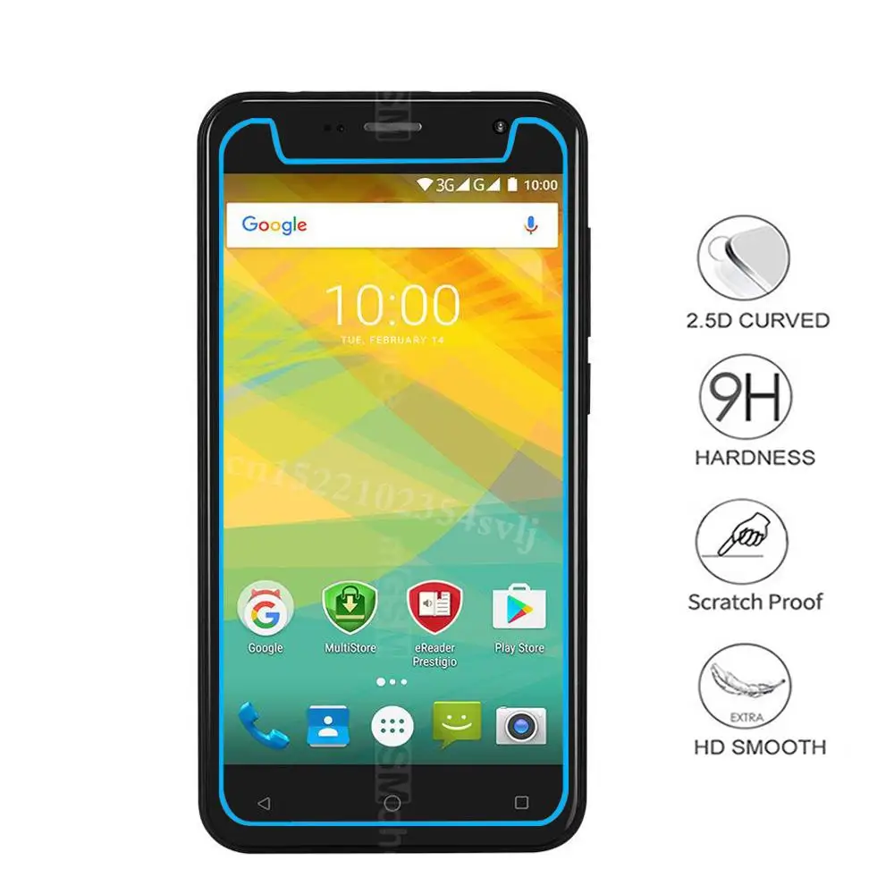 Закаленное стекло для Prestigio Muze b7 D3 D5 V3 X5 E5 F5 LTE wize Y3 Q3 Grace Z5 Q5 P7 B7 LTE Взрывозащищенная защитная пленка - Цвет: for Muze b7