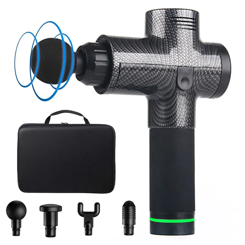 

Fitness Tissue Massage Gun Muscle Relaxation Massager Muscle Pain Management Body Relax Massager Slimming Shaping Pain Relief