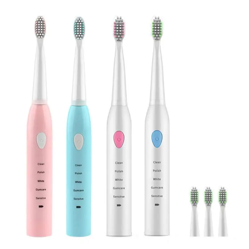 Automatic Electric Toothbrush Set Ultrasonic USB Toothbrush Professional Whitening Toothbrush Adult 5 Mode Electric Toothbrush Automatic Electric Toothbrush Set Ultrasonic USB Toothbrush Professional Whitening Toothbrush Adult 5 Mode Electric Toothbrush