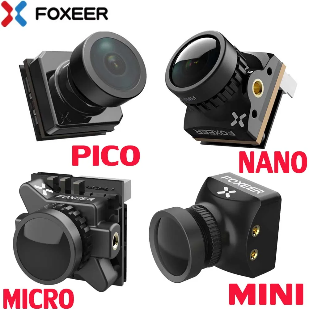 Foxeer Razer Pico/Razer Mini/Razer Micro/Razer NANO 1200TVL PAL/NTSC переключаемая 4:3 16:9 FPV камера для