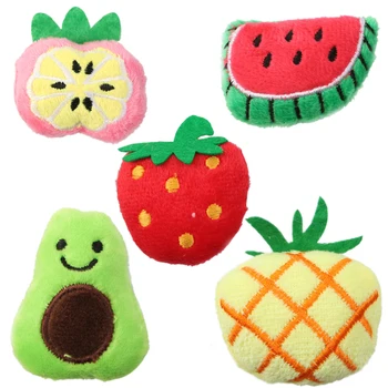 

David accessories 10pcs/set Fruit plush accessory set Watermelon Pineapple 5styles DIY handmade materials,1Yc11020