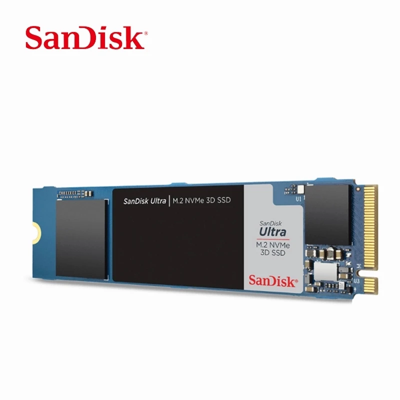 100% Sandisk Ssd M2 3D Nvme 250Gb 500Gb M2 Ssd 1Tb Pcle Nvme 2280 Hdd Unità A Stato Solido Interne Disco Rigido Per Laptop Desktop
