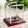 Newton's Cradle Physics Science Pendulum Educational Juguetes Kids Toys Children Metal Balance Ball Antistress Games Toy Desk ► Photo 2/6