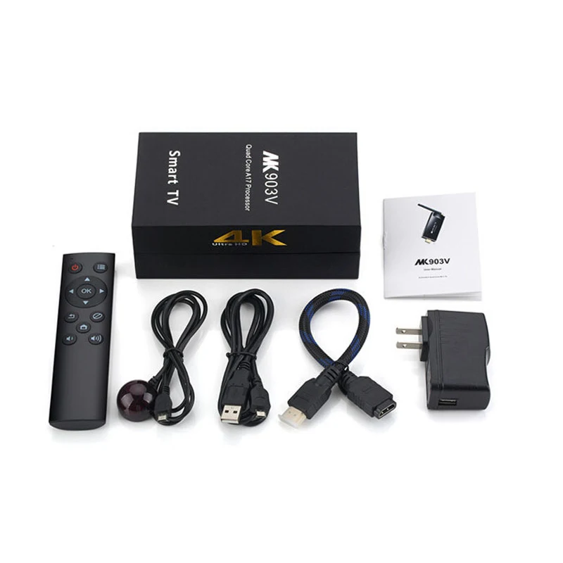MK903V Android 7,1 ТВ-карта RK3288 четырехъядерный 2 Гб ОЗУ 8 Гб ПЗУ HDMI 4K* 2K H.265 2,4 ГГц/5 ГГц двойной WiFi OTG USB 1080P ТВ-ключ