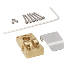 Couvercle de contrepoids Durable avec plaque de protection pour Axial SCX24 AXI00002 1/24 pièces de mise à niveau de voiture RC