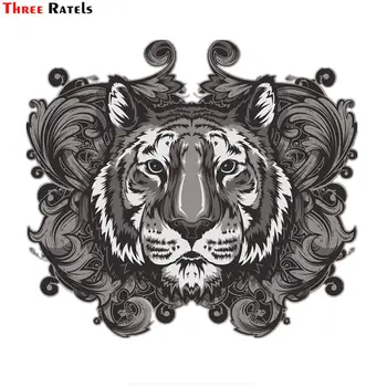 

Three Ratels FC408 cool tiger sticker decal car body wall decal