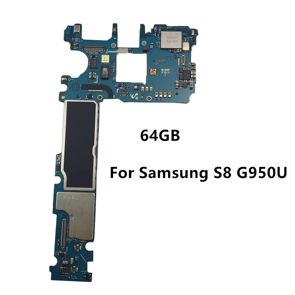 Для Samsung Galaxy S8 G950U 64GB Материнская плата оригинальная разблокированная