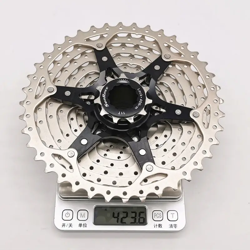 Sunracing велосипед свободного хода 10 скоростей кассета для горных велосипедов инструмент MTB маховик части велосипеда 11-40T 11-42T