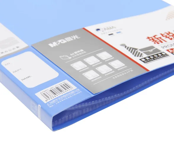 M&G Stationery Office Strength A4 Info Booklet 30 Page Insert Folder ADM95096B