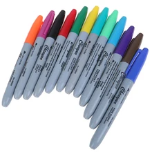 12 шт./компл. Профессиональный переводной татуировки кожи поставка аксессуаров маркер для белой доски для макияжа переводной Татуировки Ручка