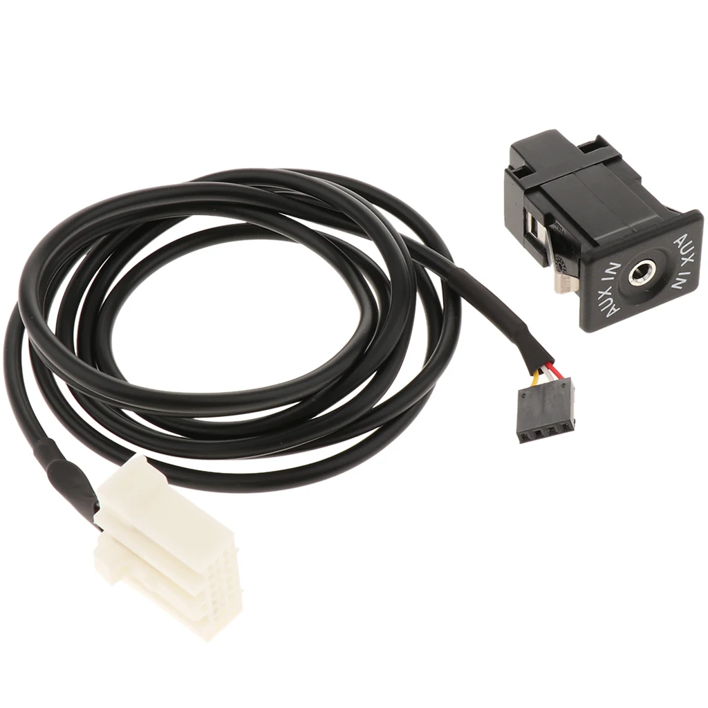 USB Aux переключатель разъем провод жгут адаптер кабель для Mazda 2 3 5 6 8 9 9|Кабели