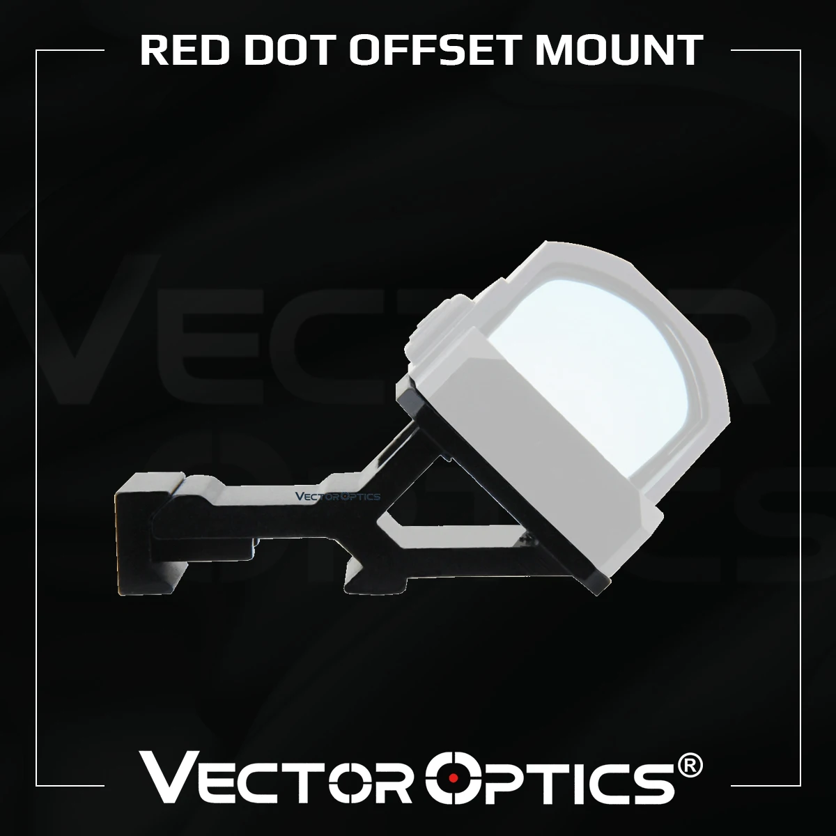 Red Dot Sight Vector Optics Red Dot Sight 45&deg; Offset Picatinny Mount For AR platform Fit Frenzy RMR RMSC VT Footprint