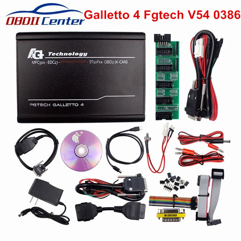 Программатор Galletto 4 Master V54 0386 ECU v54 2018 FG TECH OBD2 инструмент для настройки чипа