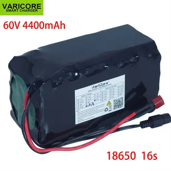 

60 v 16S2P 4.4Ah 18650 Li-Ion Akku 67,2 v 4400 mah Ebike Elektrische fahrrad Roller mit 20A entladung BMS 1000 Watt