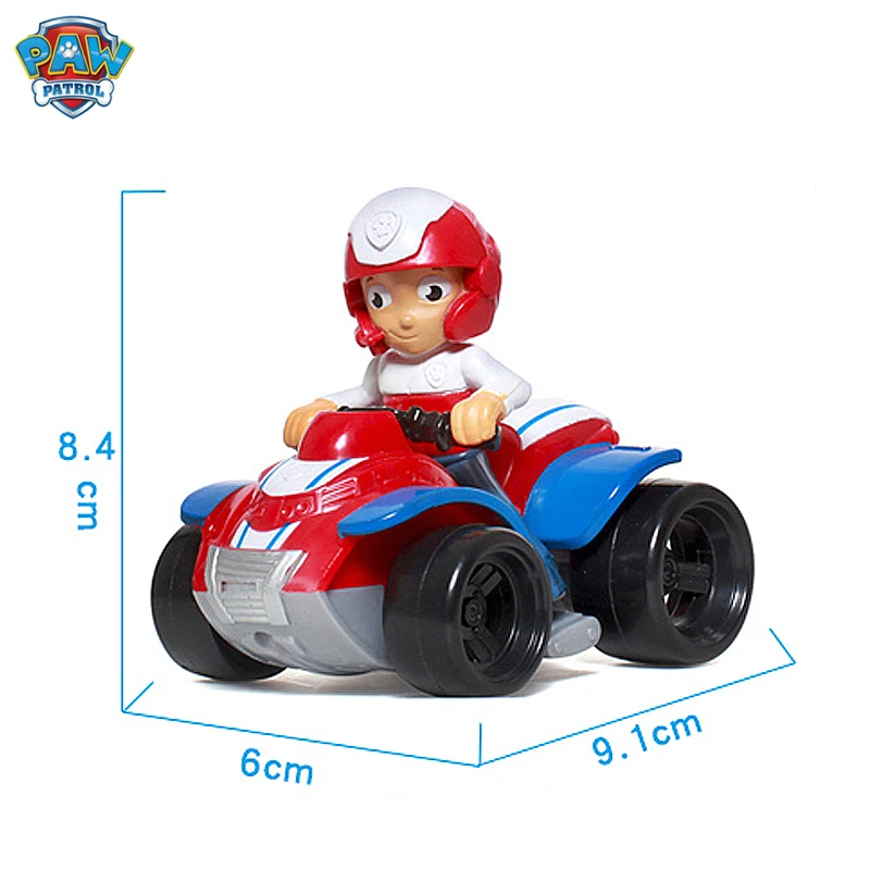 Paw Patrol собака спасательный автомобиль игрушки куклы аниме фигурки качество Patrulla Canina модель автомобиля Собака Кукла игрушки Дети День рождения Рождественский подарок