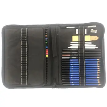 

72PCS Drawing Pencils Set Sketch Colored Pencils Watercolor Metallic Oily 203A