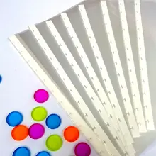 10 шт./упак. 12 отверстий гриб отверстие A4 прозрачный записная книжка С ПЕРЕПЛЕТОМ с листьев Сумка-папка информация книжка карманного прозрачный мешок документа для офиса