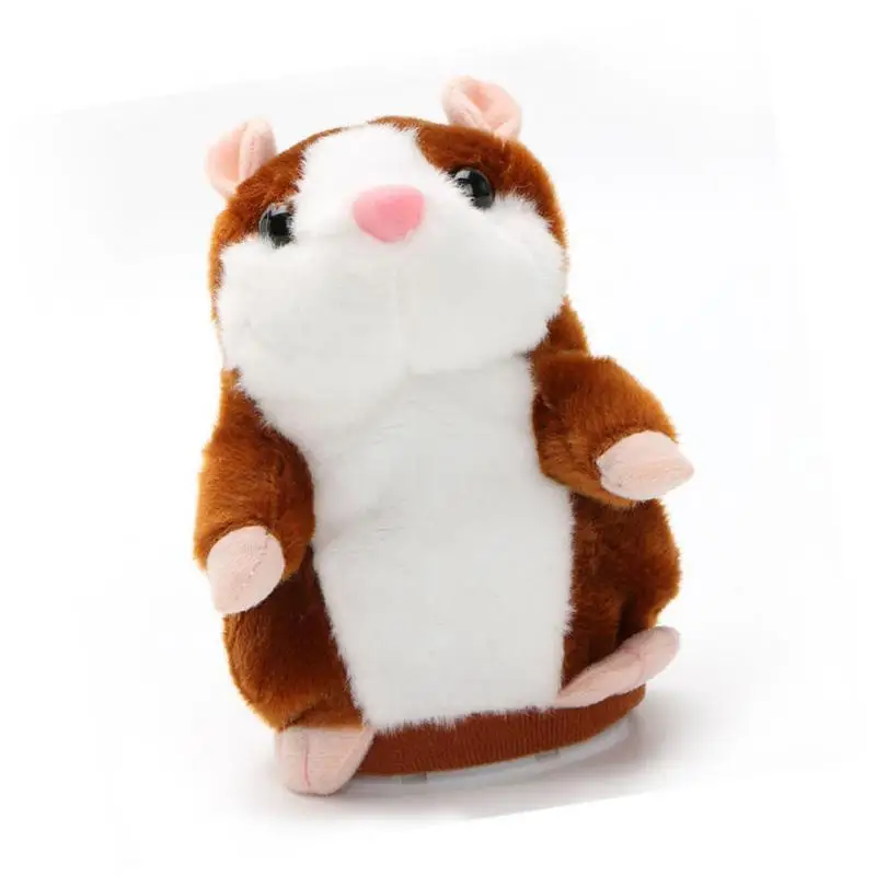 Cute Plush Talking Nodding Hamster Toy Speech Recorder Mimicry Repeat Your Words, a Great Kids Girls Gift Cute Plush Talking Nodding Hamster Toy Speech Recorder Mimicry Repeat Your Words, a Great Kids Girls Gift