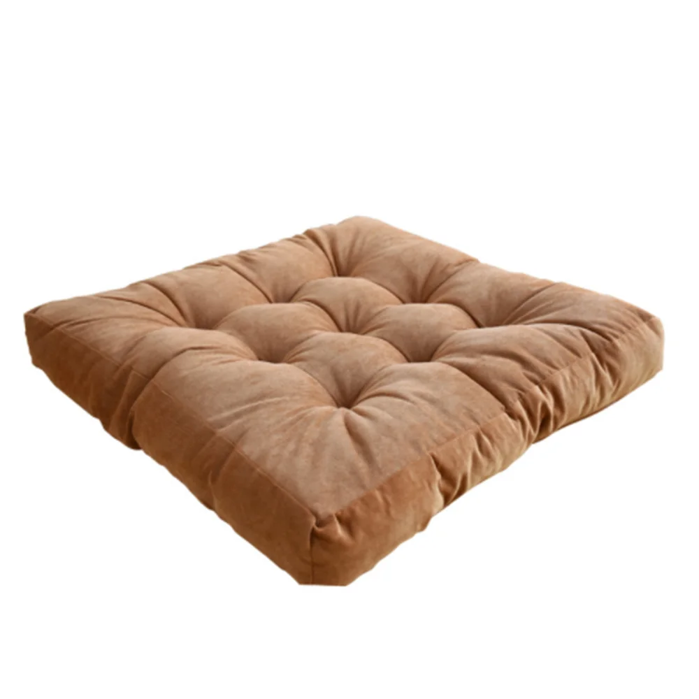 Вельветовая утолщенная Подушка для стула татами коврик верстака мягкий офисный