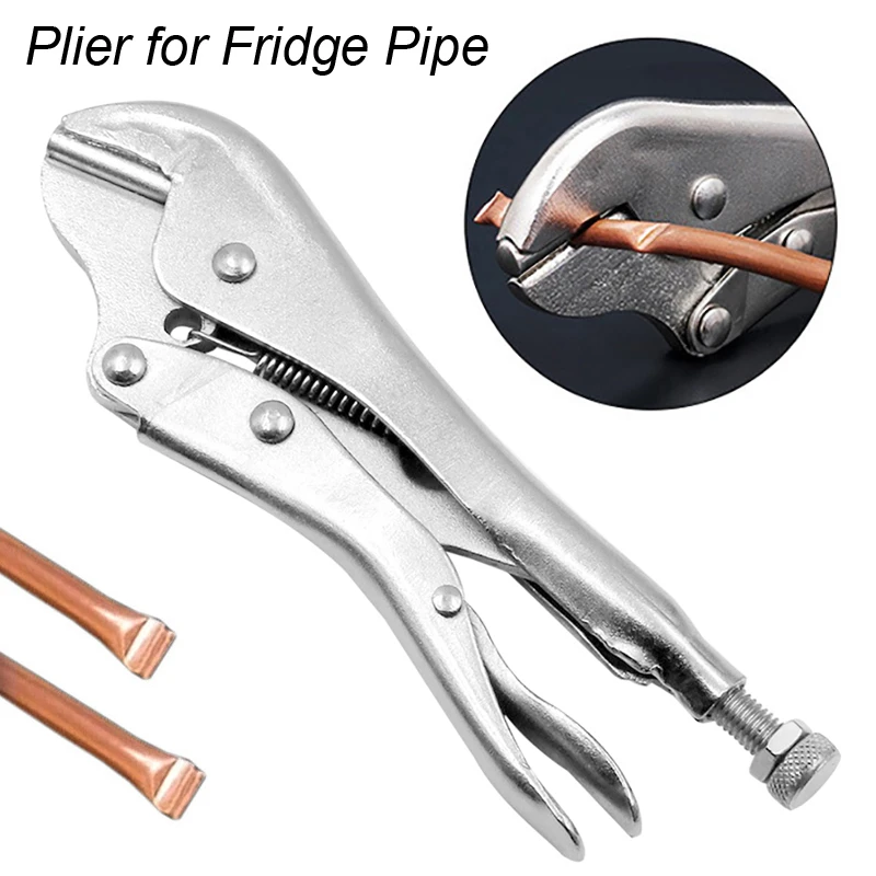 Locking Pinch Off Pliers Crimping Tool Refrigeration For Sealing Plier Fridge Copper Pipe Tube Cooling System | Инструменты