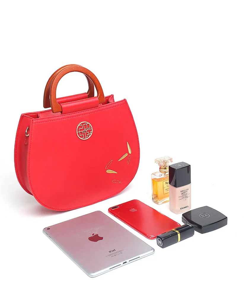Pmsix New women leather bag handbags women famous brands fashion embroidery tote women leather shoulder crossbody bags