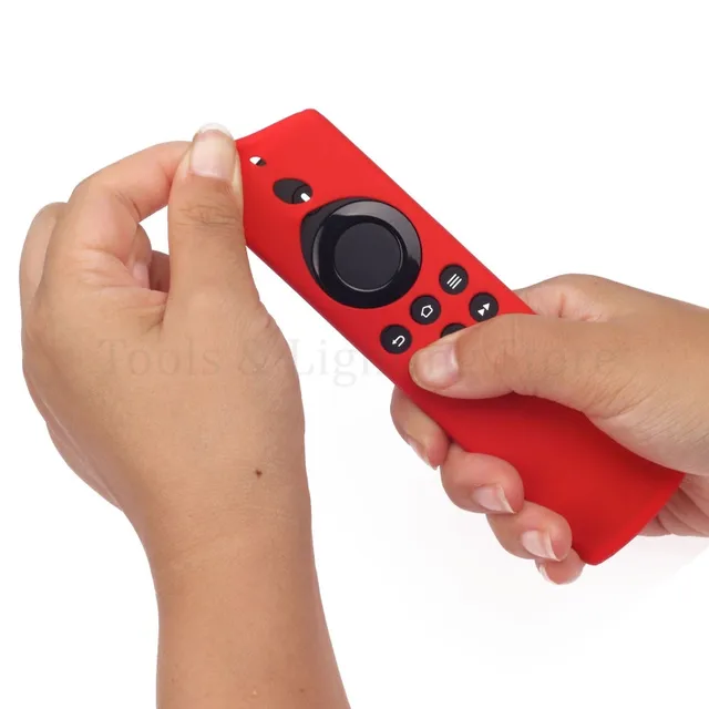 Szilikon Tok Az Amazon Fire Tv-Bot Lite Távirányító Ütésálló Csúszásgátló Csere Védőfedél - Image 5