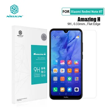 

Redmi Note 8T Glass Nillkin H 0.33MM Screen Protector Tempered Glass for Xiaomi Redmi Note 6 7 8 Pro 7S Global Version