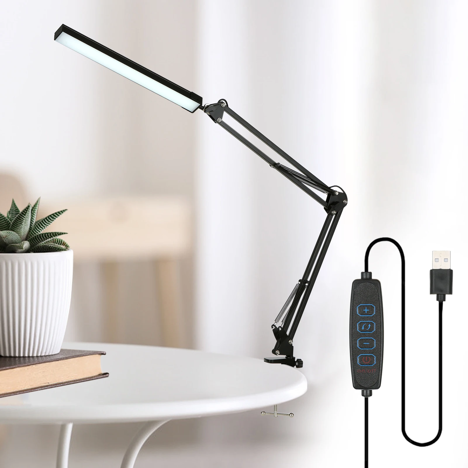 Desk Lamp LED Solar Light Bulb Powered DC5V Portable With USB Cable High Quality 