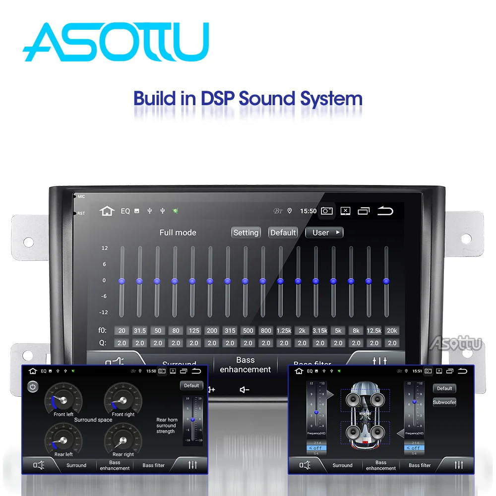 Asottu ips Android 9,0 PX30 автомобильный dvd для Suzuki Grand Vitara 2005-2012 мультимедиа головное устройство gps Радио Стерео gps навигация