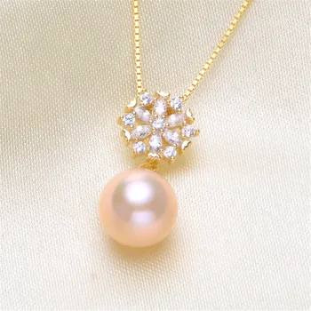 

Pendant Mount Pearl Accessories 925 sterling silver pendant of the same design Jewelry DIY No Pearl Free Shipping