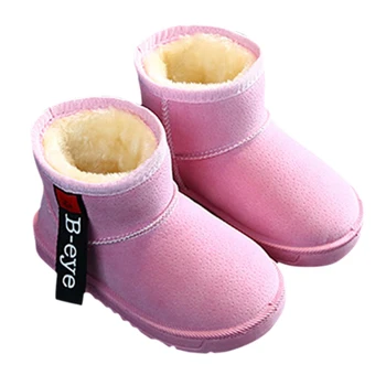 

Children Kids Shoes Snow Boots Child Plus Velvet Short Cotton Shoes Winter Boys And Girls Warm children snow boots New Arrive