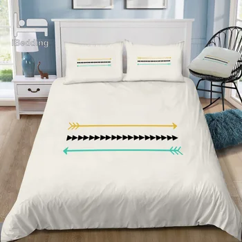 

Minimal Arrows 3D Bedding Set Printed Duvet Cover Set Queen King Twin Size