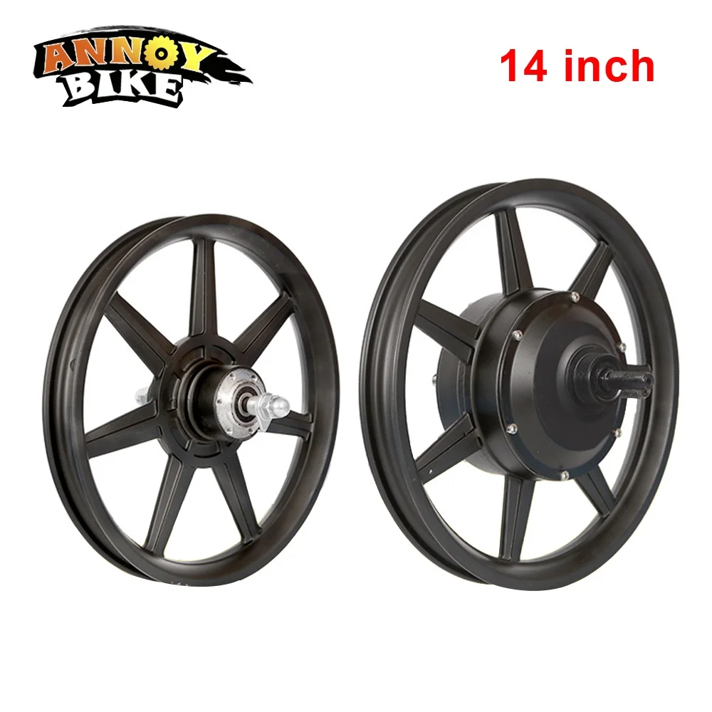 12-14-16-Front-Wheel-And-Rear-Drive-Wheel-Kit-High-Speed-Motor-48V250W-Brushless-Gear (1)