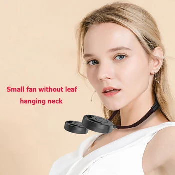 

Mini Wearable Neck Fan USB Rechargeable Personal Neckband Fan for Outdoor Sports Home Office Desk Air Conditioning