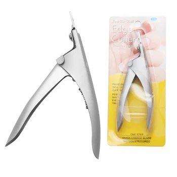 

Stainless Steel Fake Nail Tip Clipper U Shape Nail Clippers Cutter Trimmer Manicure Pedicure Sharp Blade Clip Tool