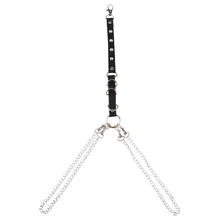 Панк эластичные кожаные ремни цепь тела юбка подвязка на Бедро ремни