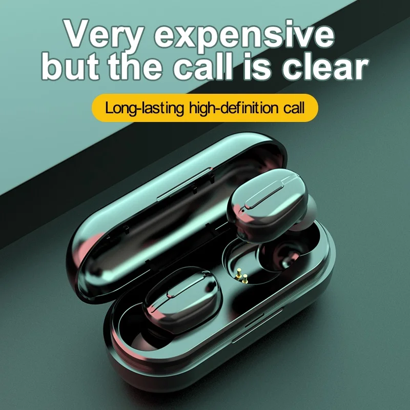 HIFI Sounds Wireless Earphones Bluetooth Headphone Gaming Waterproof Earbuds Sport Running With Charing Case For Xiaomi Huawei