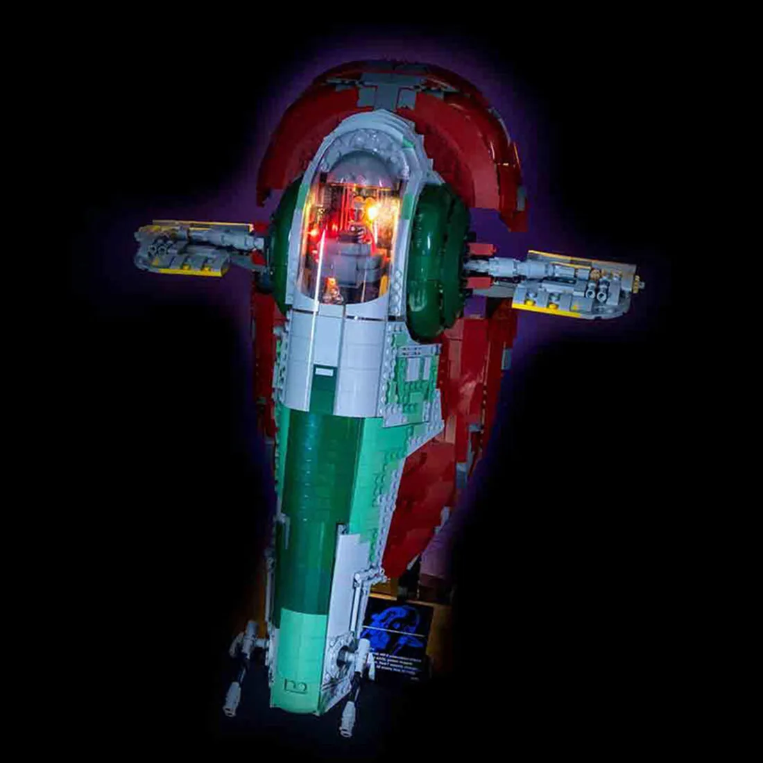 Modiker на батарейках светодиодный свет Строительный блок Набор аксессуаров для 75060