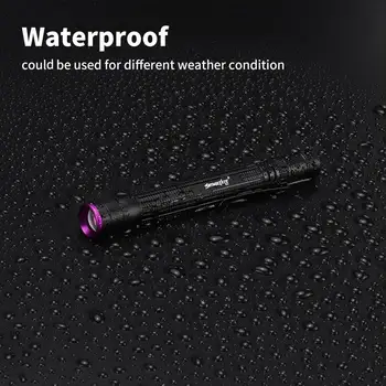 

UV 395nm LED Mini UV Telescopic Flashlight For Pet Urine Stain Detector