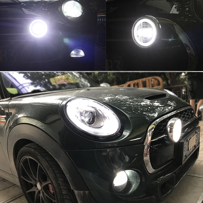 Автомобиль для 2007- Mini F56 cooper головной светильник s для F56 все светодиодный головной фонарь Angel eye светодиодный DRL передний светильник Би-светодиодный объектив динамический поворот