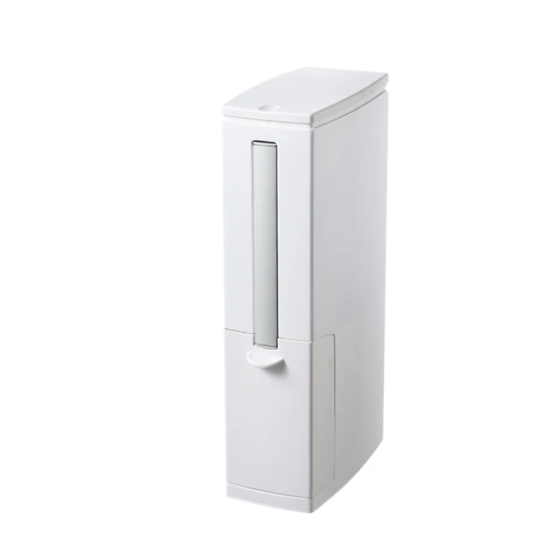 

Toilet Trash Household Narrow Slot Toilet Brush Classification Household Integrated Rectangular Toilet Bathroom Trash
