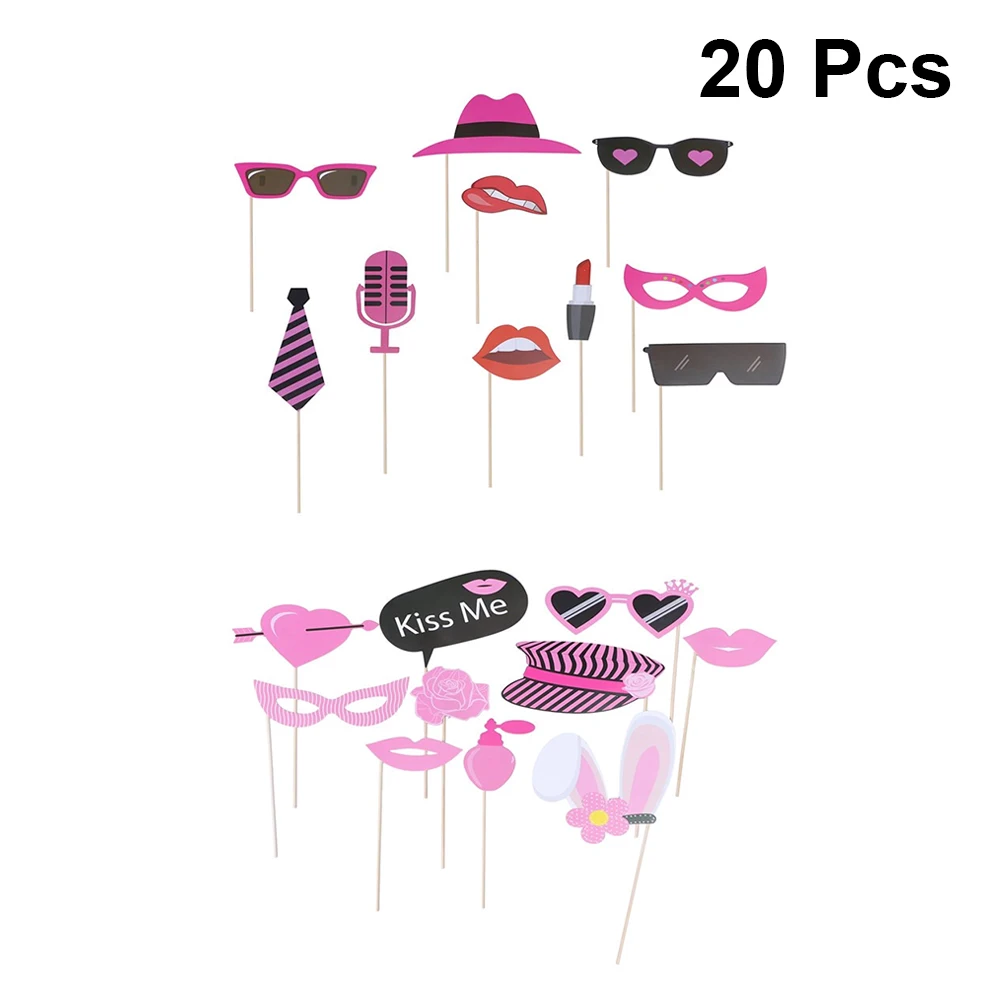 20PCS/Set Photo Props Photo Shooting Halloween Practical Photography Accessories for Theme Party Costume Party Cosplay