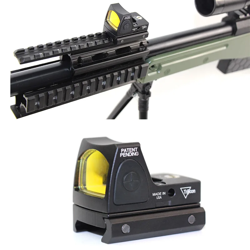 Прицел RMR Red Dot Коллиматор 20 мм рельсовое Крепление для винтовки Glock тактический