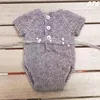 Newborn Photography Props Newborn Headband & Pants skirt Bodysuit Hand-woven 4