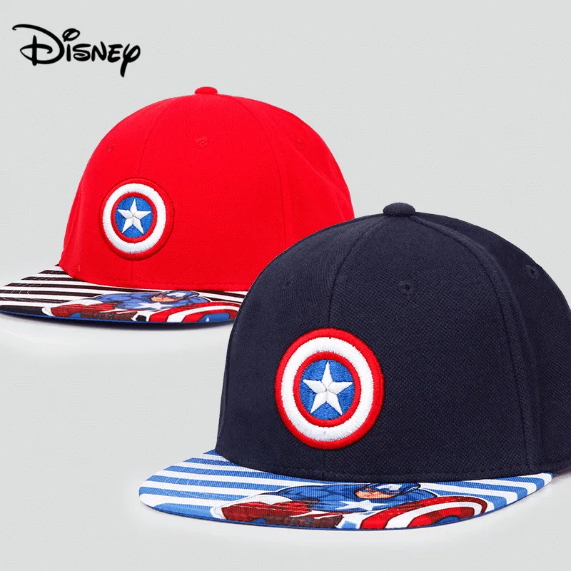 Детские бейсболки Disney Marvel шапка осень и зима новинка утепленные детские шапки