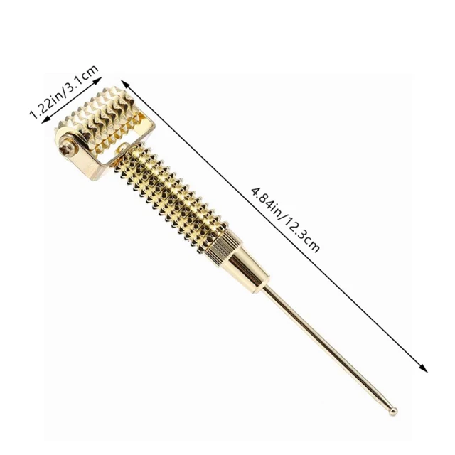 Massaggiatore per il viso Sonda per punti di agopuntura auricolari Sonda per punti di agopuntura Rassodamento del viso Rullo a molla dimagrante Rimozione del doppio mento_voghion.com